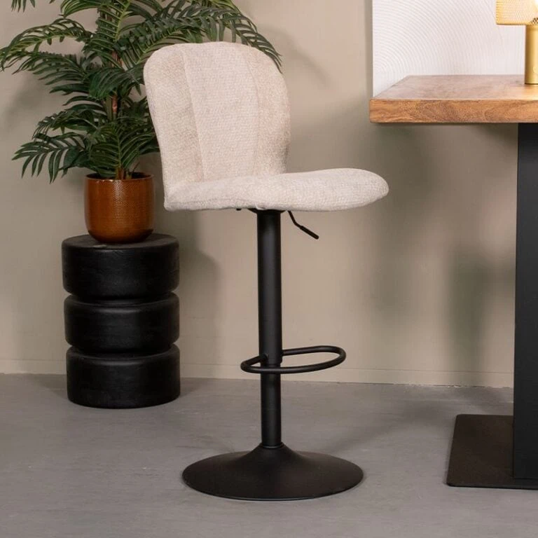 Vino Barkruk Naturel stof