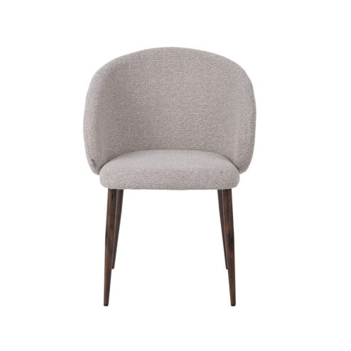 Yuki Eetkamerstoel Naturel met walnoot poot