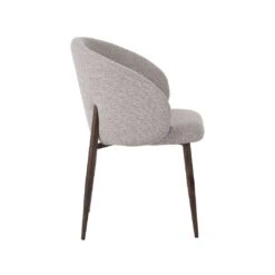 Yuki Eetkamerstoel Naturel met walnoot poot