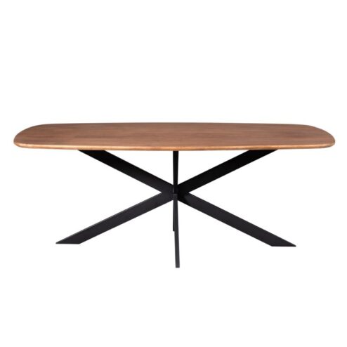 Yuna Eettafel Deens ovaal naturel 200 cm