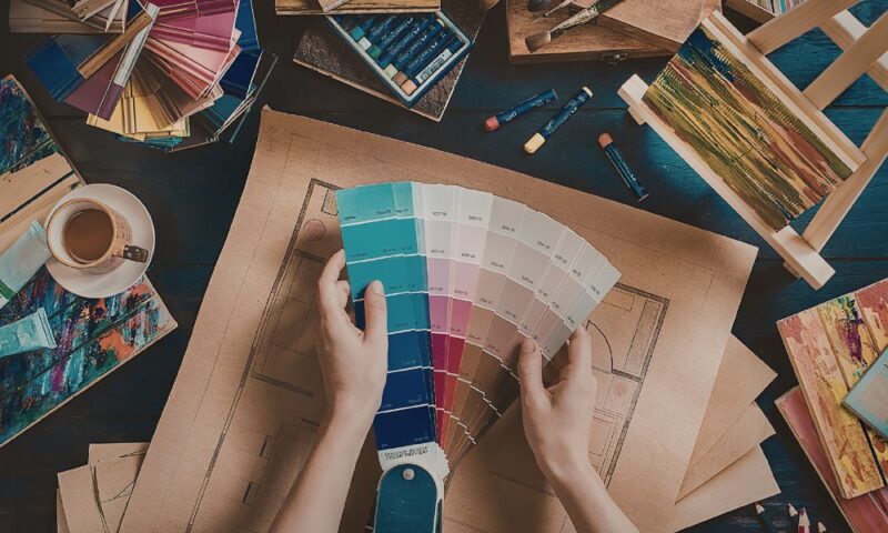 Nieuw kleurenpalet voor je interieur maken? Zo pak je dat aan