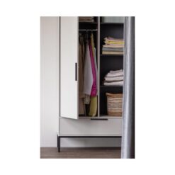 Adam 2-deurs Kledingkast grenen zand 100cm