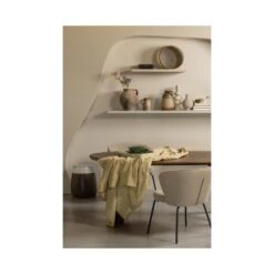 Admit Eetkamerstoel bouclé beige