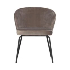 Admit Eetkamerstoel velvet zand