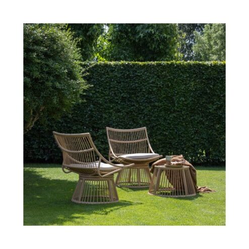 Alatna Tuinstoel wicker naturel