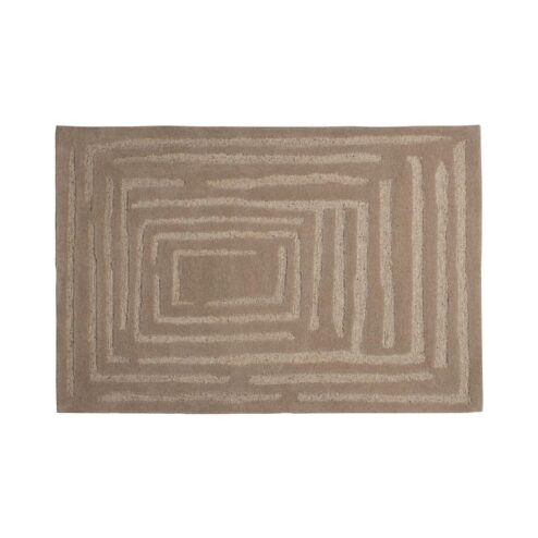 Alicia vloerkleed wol zand 170x240cm