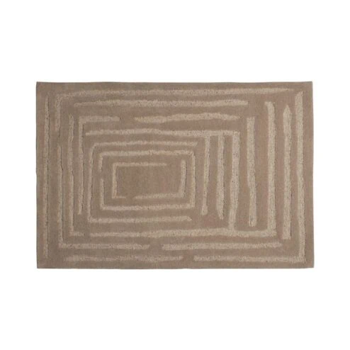 Alicia vloerkleed wol zand 170x240cm