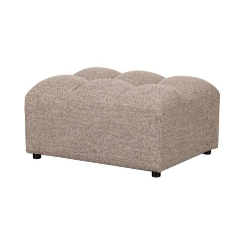 Allure Hocker geweven stof bruin melange