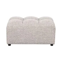 Allure Hocker geweven stof naturel melange