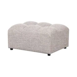 Allure Hocker geweven stof naturel melange