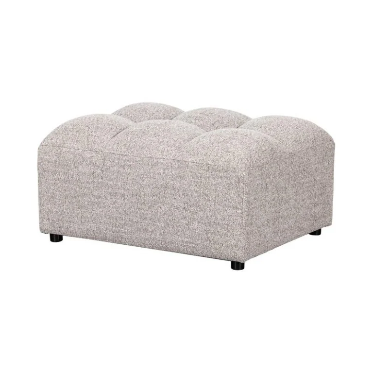 Allure Hocker geweven stof naturel melange