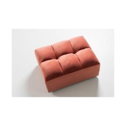 Allure Hocker velvet koper