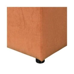 Allure Hocker velvet terracotta