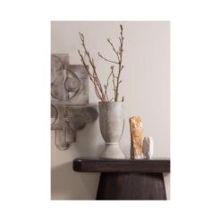 Amco Sidetable mangohout donkerbruin/zwart