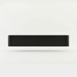 Amy Tv meubel Zwart mangohout 195 cm