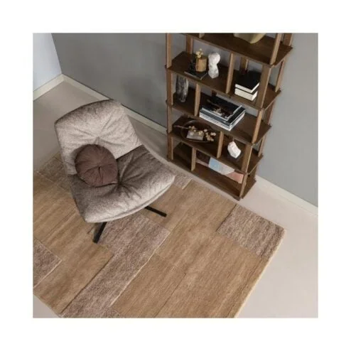 Arve Draaifauteuil naturel melange