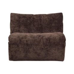 Baggy 1-zits element chenille donkerbruin