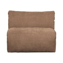 Baggy 1-zits element geweven chenille bruin