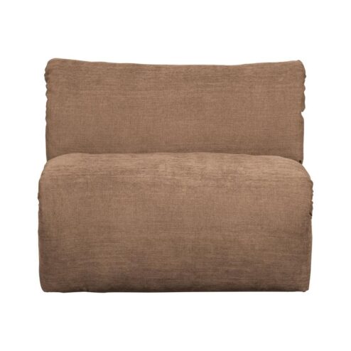 Baggy 1-zits element geweven chenille bruin