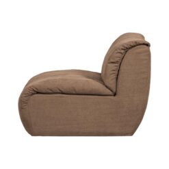 Baggy 1-zits element geweven chenille bruin