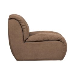 Baggy 1-zits element geweven chenille bruin