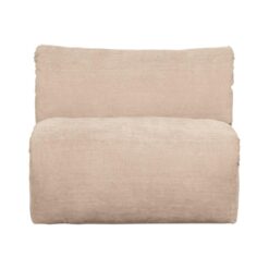 Baggy 1-zits element geweven chenille zand