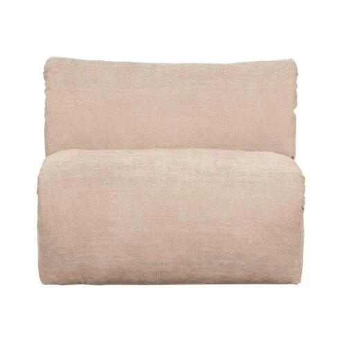 Baggy 1-zits element geweven chenille zand