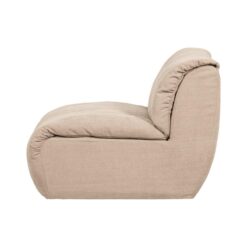 Baggy 1-zits element geweven chenille zand