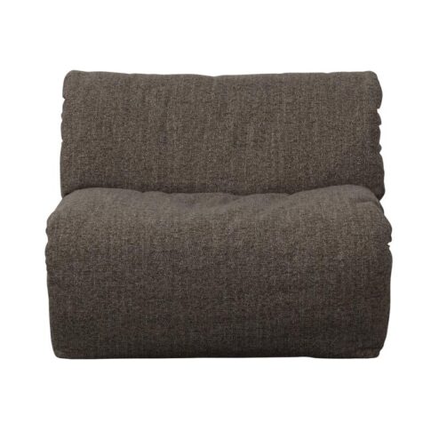 Baggy 1-zits element warmgrijs melange