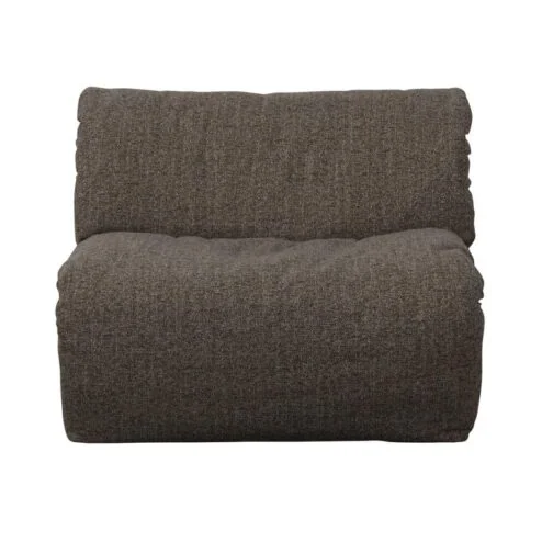 Baggy 1-zits element warmgrijs melange