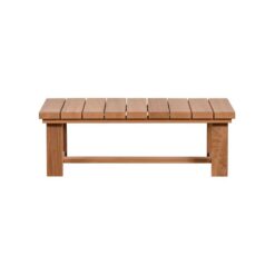 Banco Tuin salontafel hout naturel 122cm