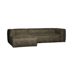 Bean Hoekbank links ecoleer groen 305cm