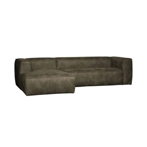 Bean Hoekbank links ecoleer groen 305cm