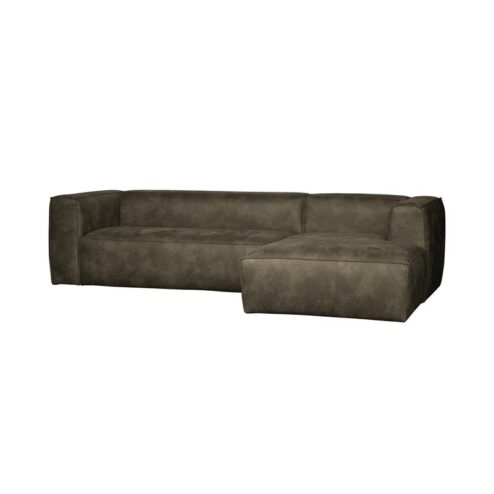 Bean Hoekbank rechts ecoleer groen 305cm