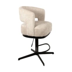 Beau Barstoel draaipoot Naturel