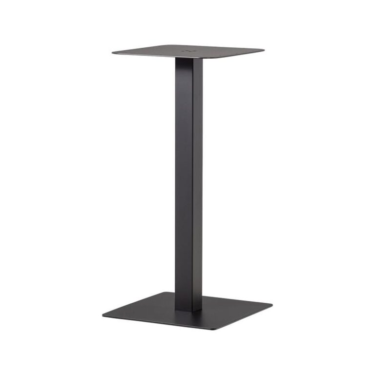 Bistro Bartafel poot metaal zwart