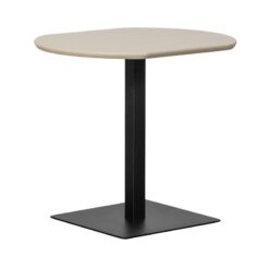 Bistro Tafelvoet vierkant metaal zwart