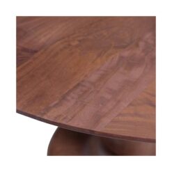 Blanco ronde Eettafel mangohout walnoot 120cm