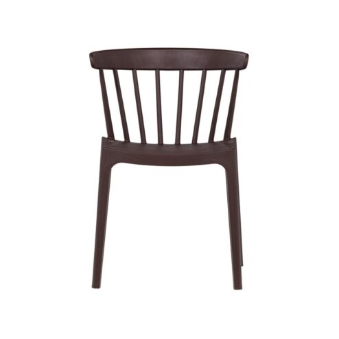 Bliss Tuinstoel kunststof paars/bruin