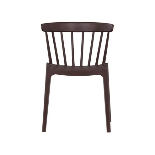 Bliss Tuinstoel kunststof paars/bruin