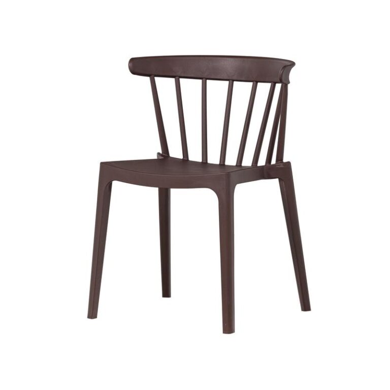 Bliss Tuinstoel kunststof paars/bruin