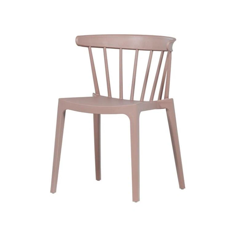 Bliss Tuinstoel kunststof zalmroze