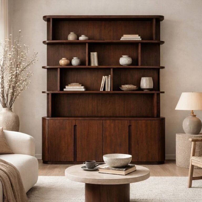 Boekenkast Yama walnoot | 120cm