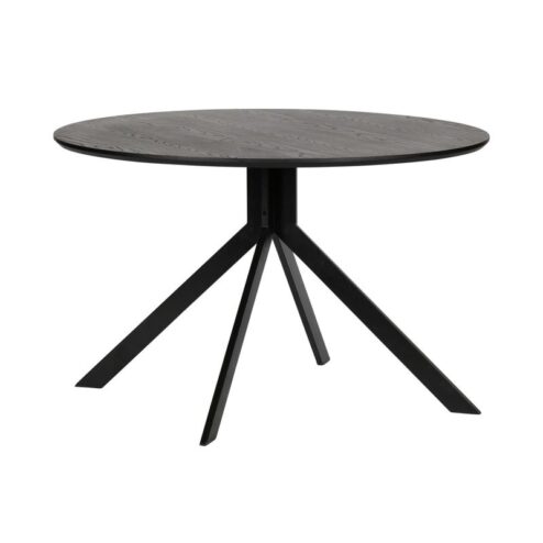 Bruno Ronde Eettafel zwart 120cm