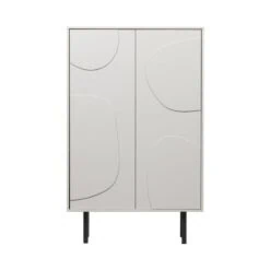 Cadiz Opbergkast grenen grijs 85cm