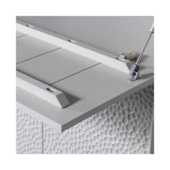 Carved Organic Drankkast mangohout grijs 90cm