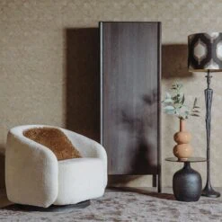 Castro Fauteuil Crème draaibaar