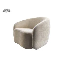 Castro Fauteuil Crème draaibaar