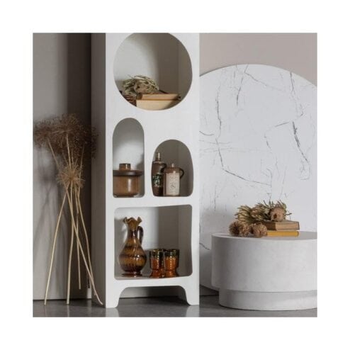 Caz Vakkenkast smal wit 48cm