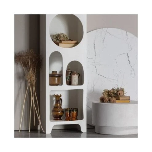 Caz Vakkenkast smal wit 48cm